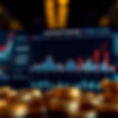 An analytical chart comparing the investment potential of Celsius-supported coins against market trends.