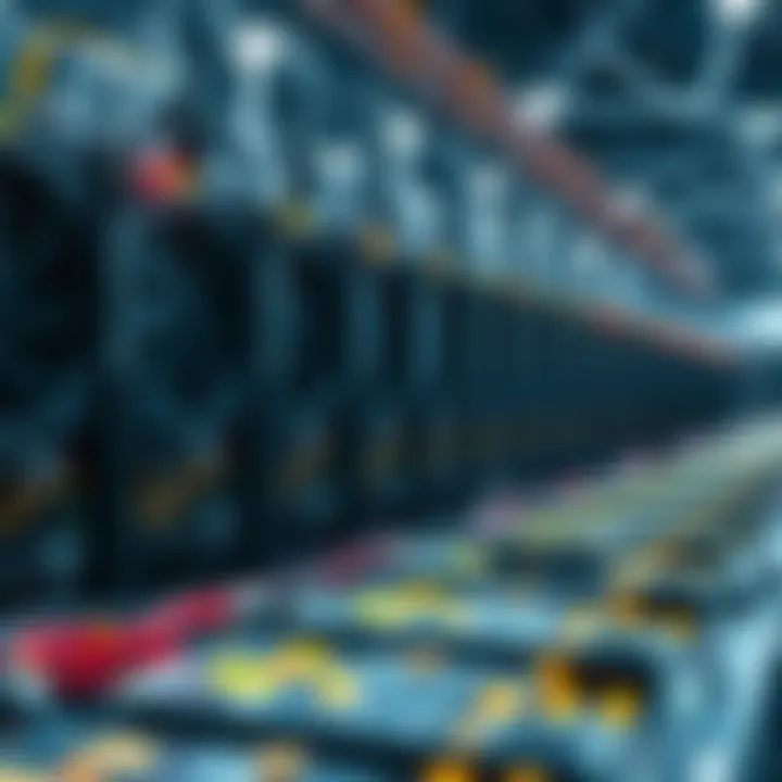 Modern technology used in cryptocurrency mining